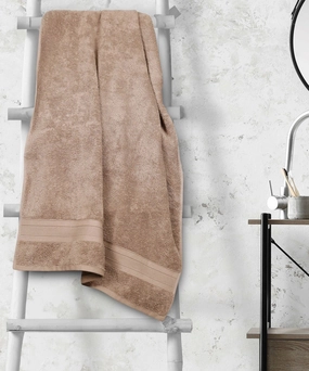 Soft Comfort Acorn Air Rich Technology Bath Towel, 100% Cotton, 509 GSM, Brown bath towels,soft towels,bathroom textiles