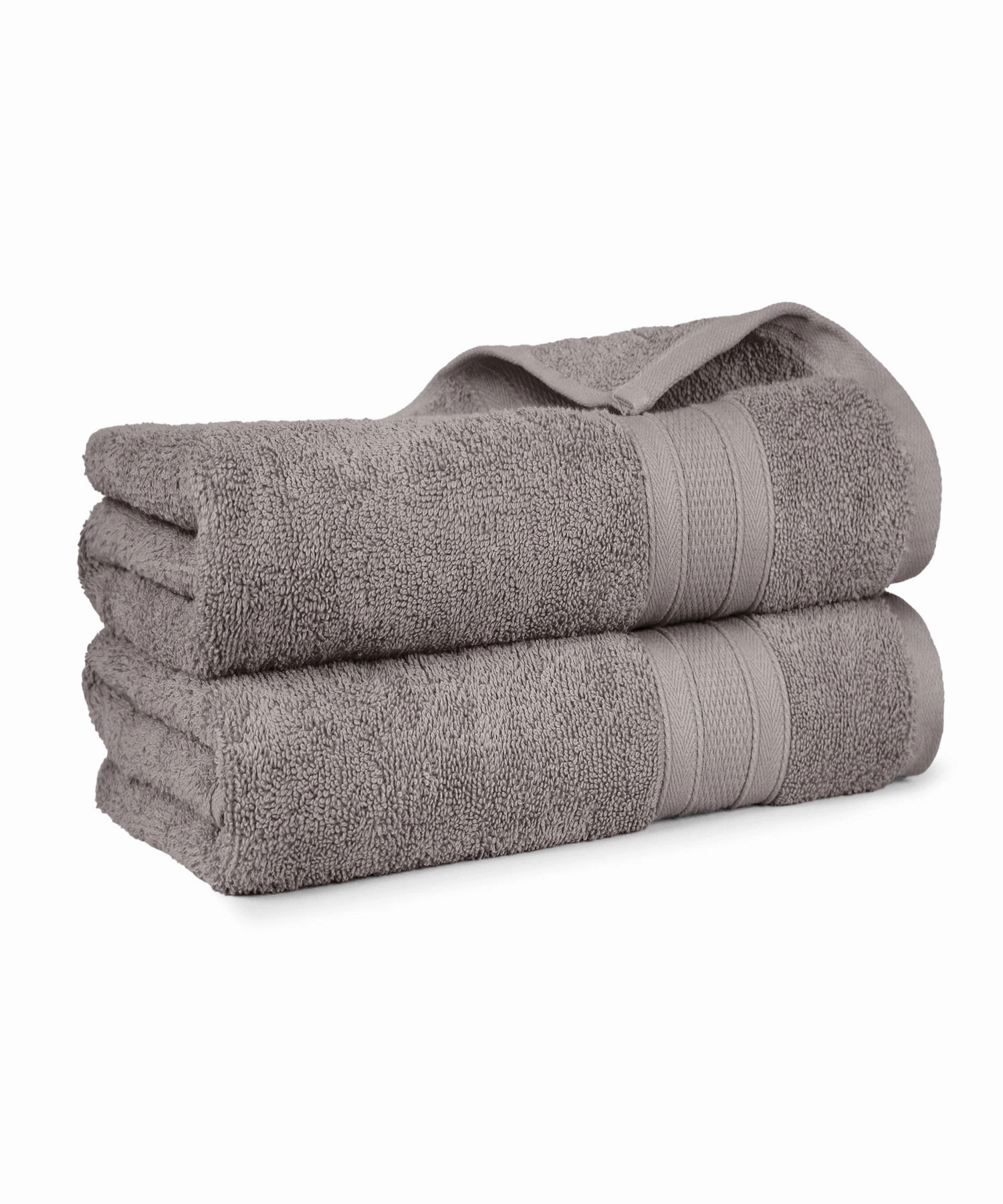 Soft Comfort Air Rich Technology 2Pc Bath Towel, 100% Cotton, 509 GSM, Charcoal