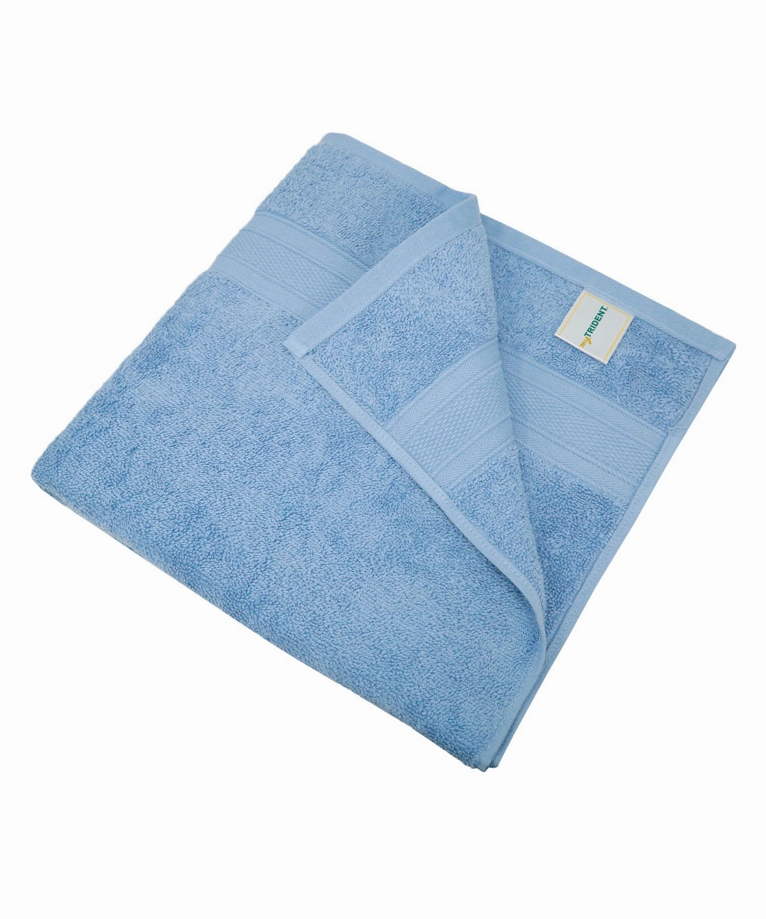 Soft Comfort Allure Air Rich Technology 2Pc Bath Towel, 100% Cotton, 509 GSM, Blue