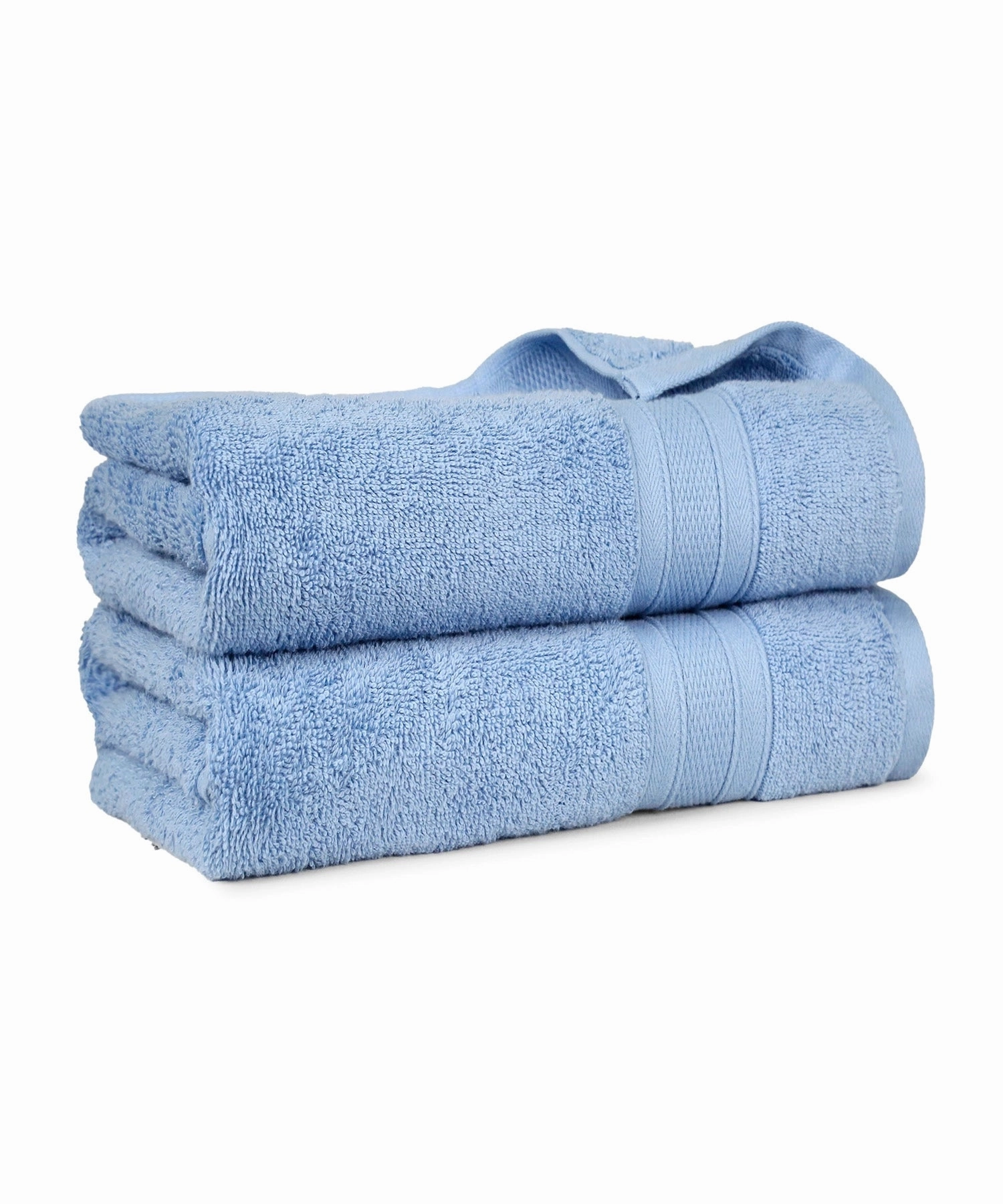 Soft Comfort Allure Air Rich Technology 2Pc Bath Towel, 100% Cotton, 509 GSM, Blue