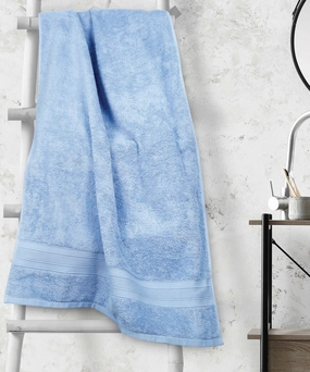 Soft Comfort Allure Air Rich Technology Bath Towel, 100% Cotton, 509 GSM, Blue bath towels,soft towels,bathroom textiles
