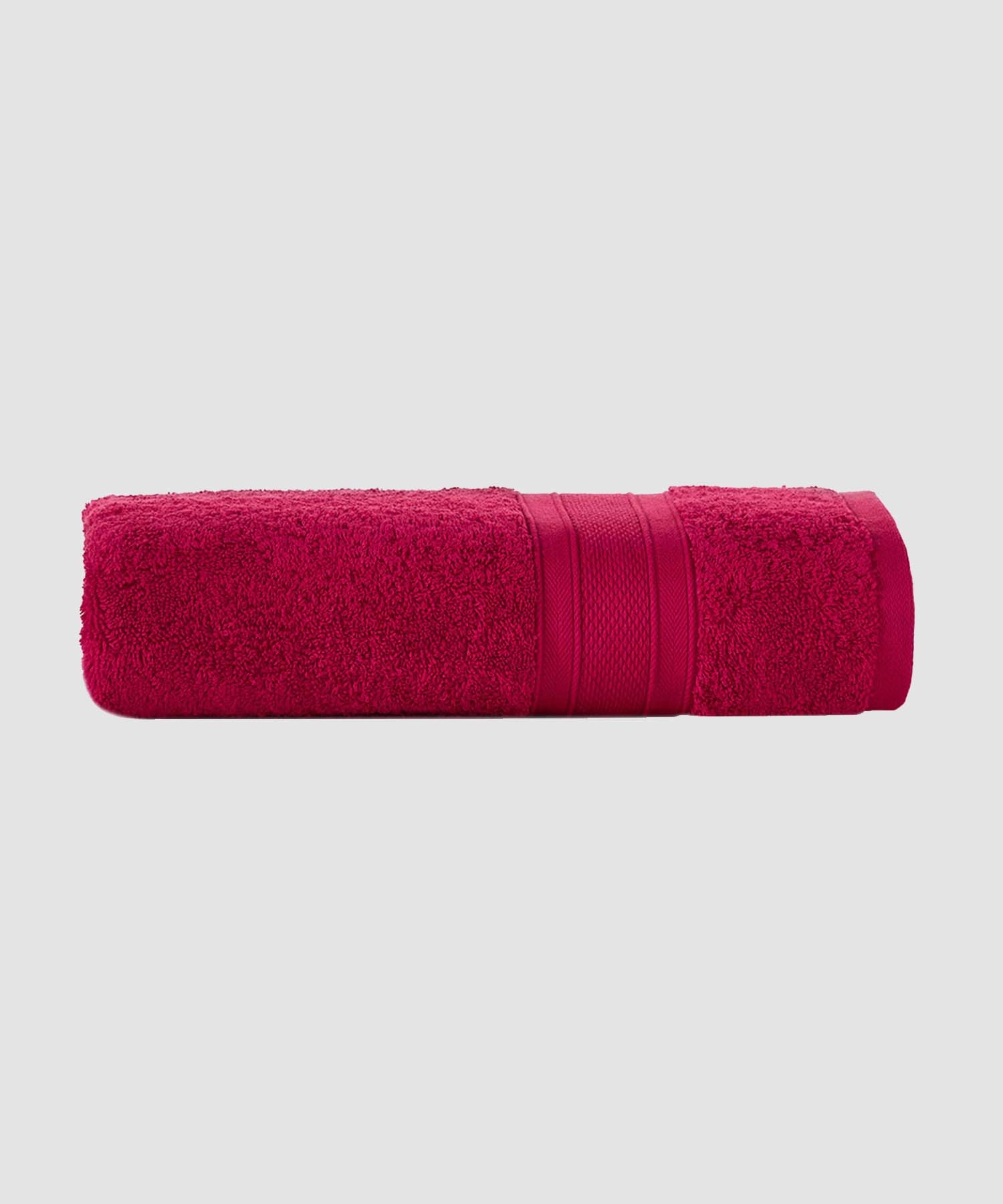 Soft Comfort  Bath Towel, 500 Gsm, Crimson