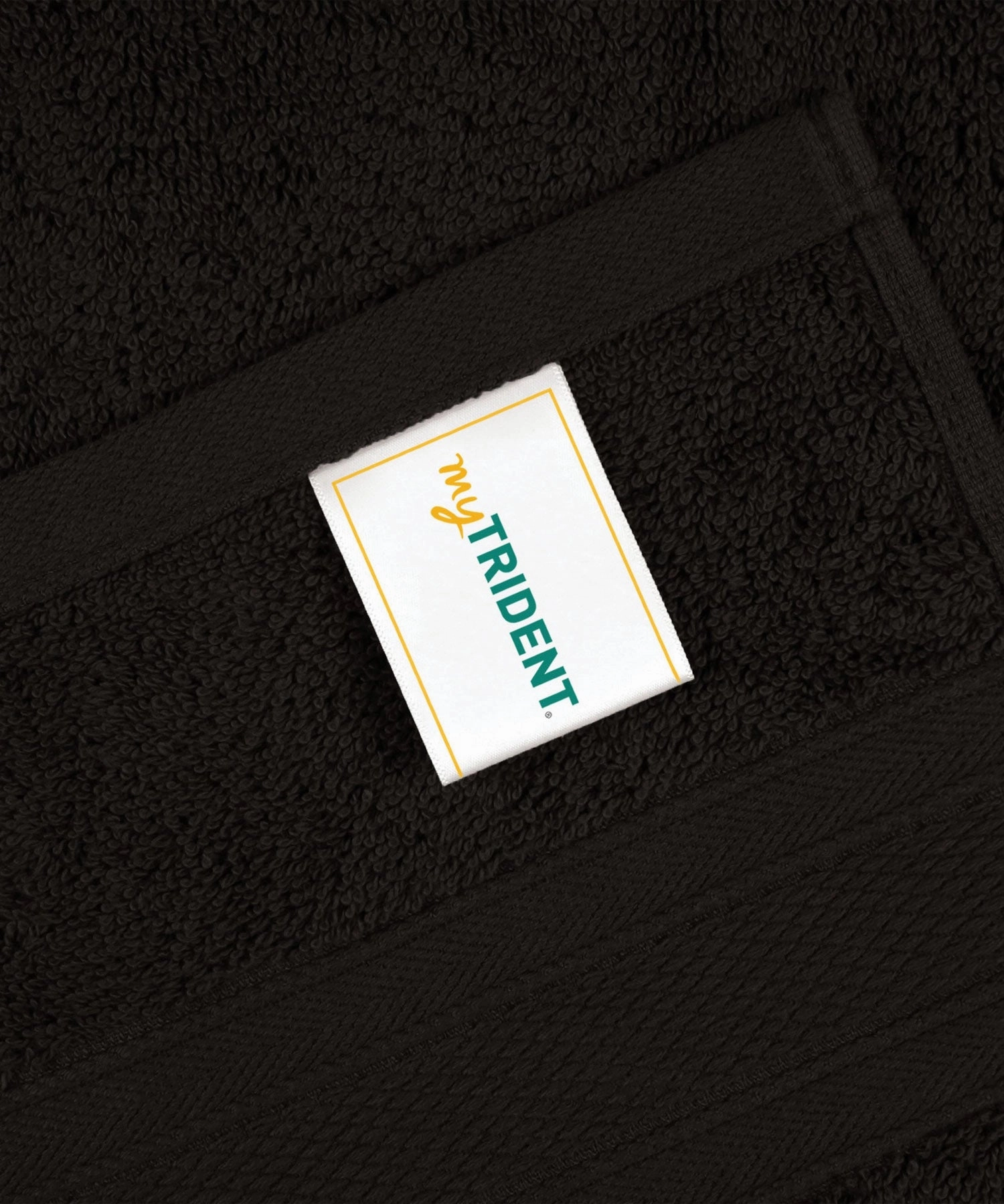 Soft Comfort Black Air Rich Technology Bath Towel, 100% Cotton, 509 GSM, Black