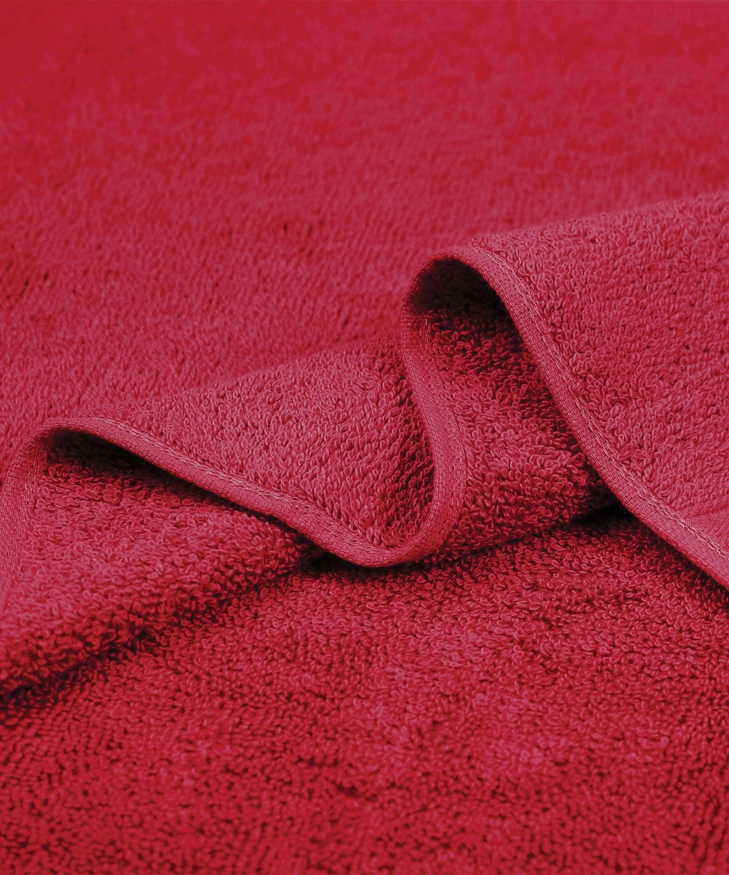 Soft Comfort Crimson Air Rich Technology Bath Towel, 100% Cotton, 509 GSM, Red
