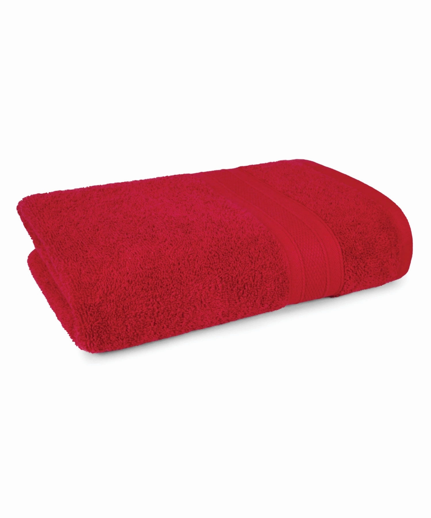 Soft Comfort Crimson Air Rich Technology Bath Towel, 100% Cotton, 509 GSM, Red
