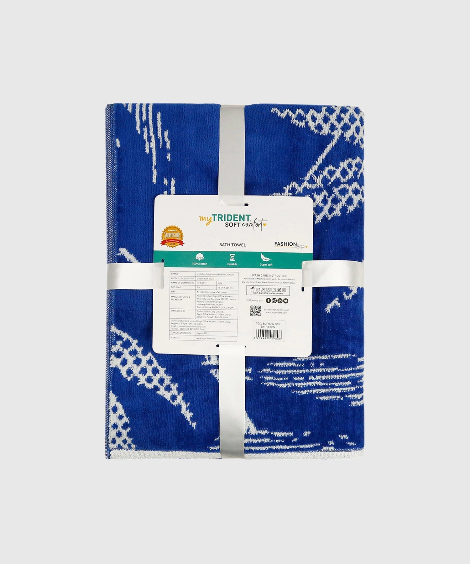 Soft Comfort Fashion Bath Towel ,500 Gsm ,  Eden