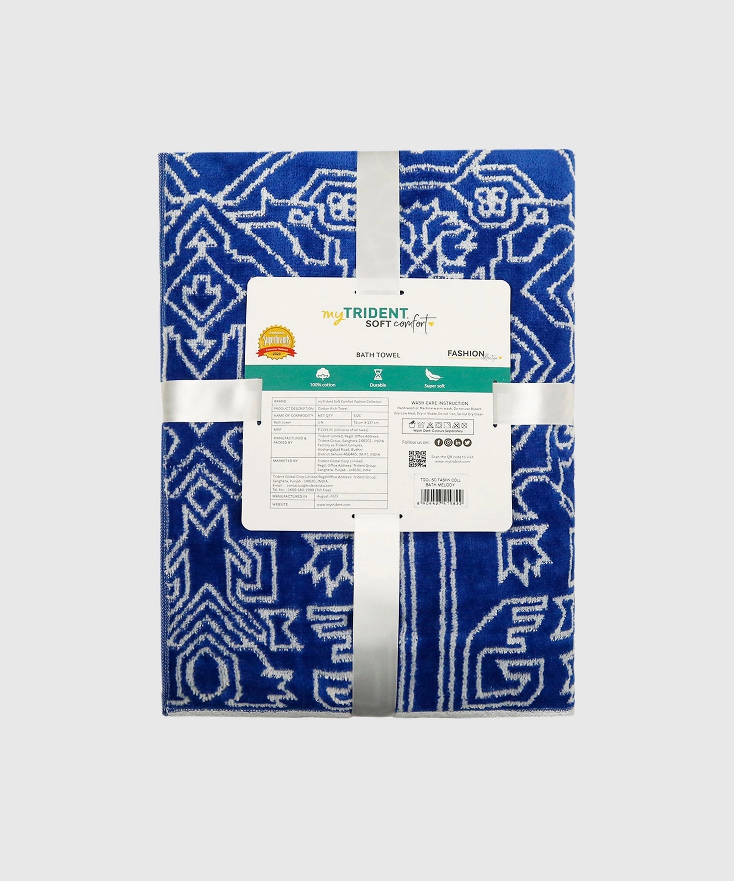 Soft Comfort Fashion Bath Towel ,500 Gsm ,  Melody