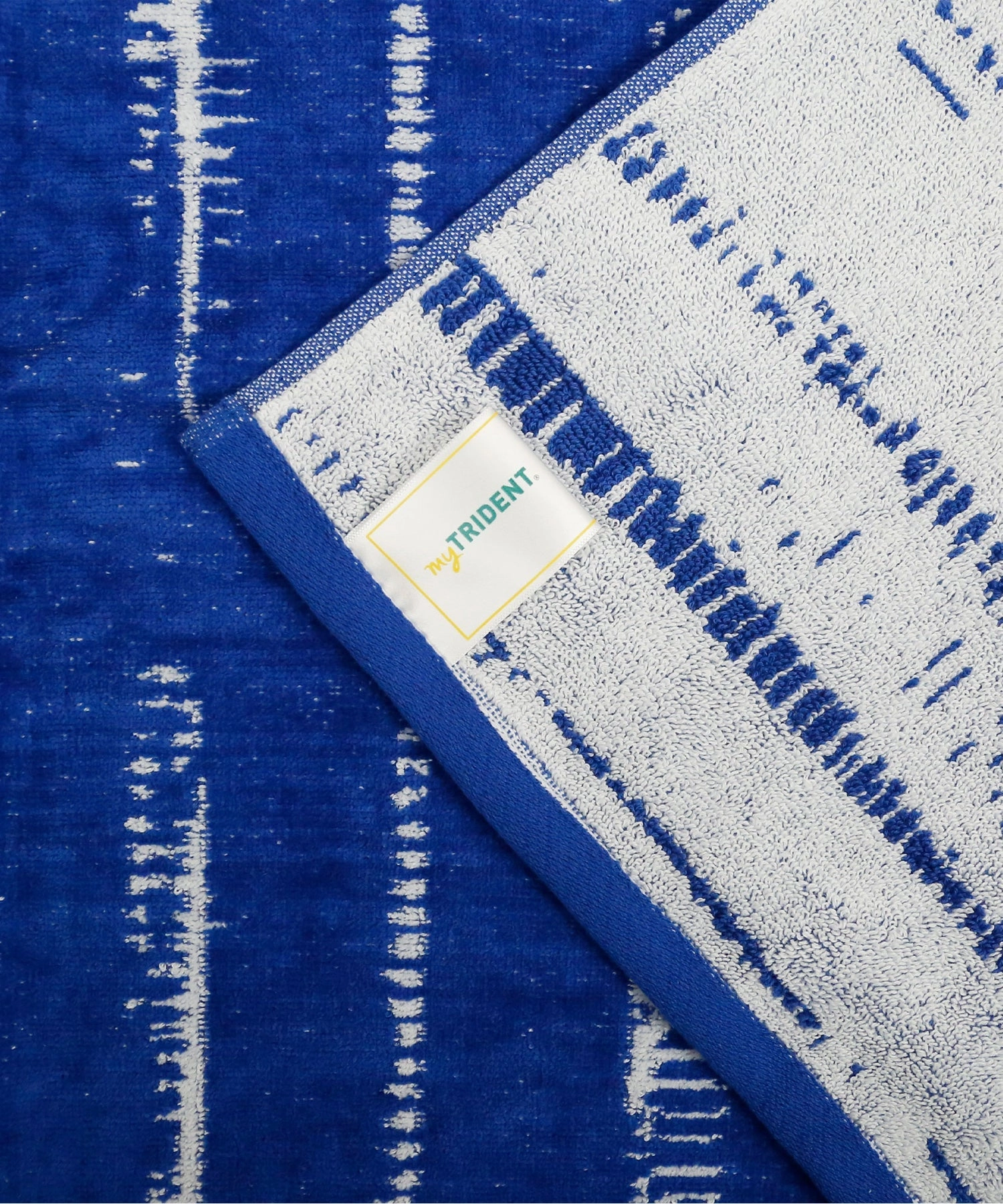 Soft Comfort Fashion Bath Towel ,500 Gsm ,  Shibori