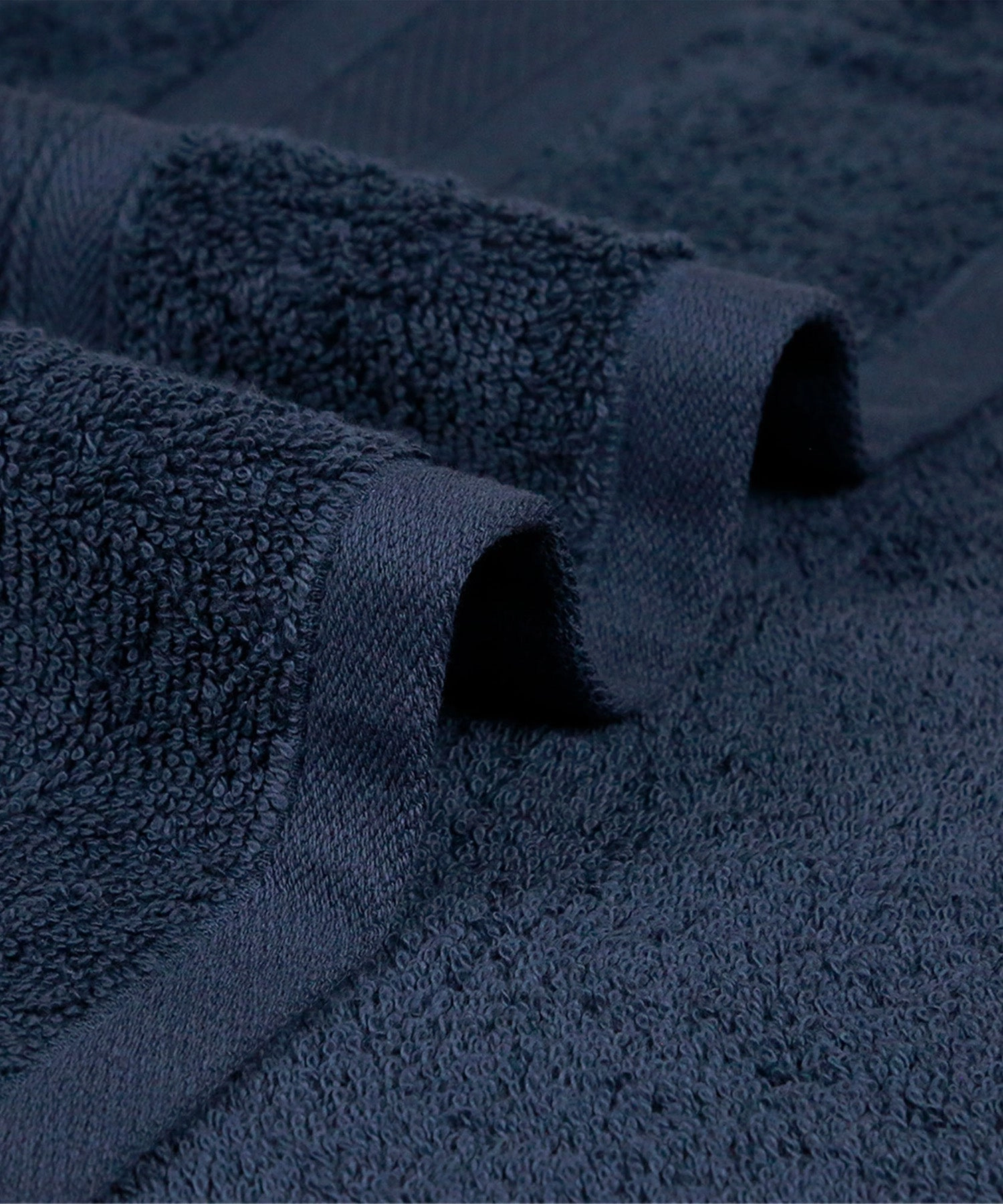 Soft Comfort Navy Air Rich Technology 2Pc Bath Towel, 100% Cotton, 509 GSM, Blue