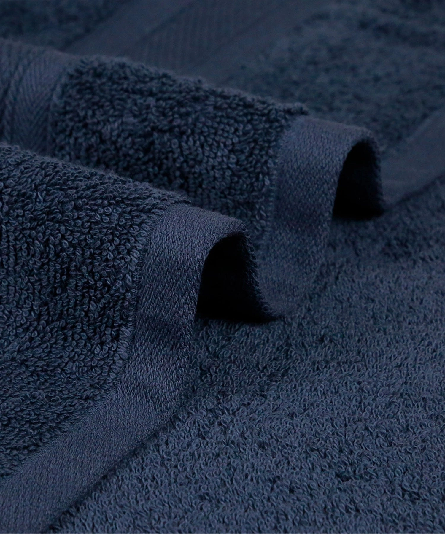 Soft Comfort Navy Air Rich Technology Bath Towel, 100% Cotton, 509 GSM, Blue