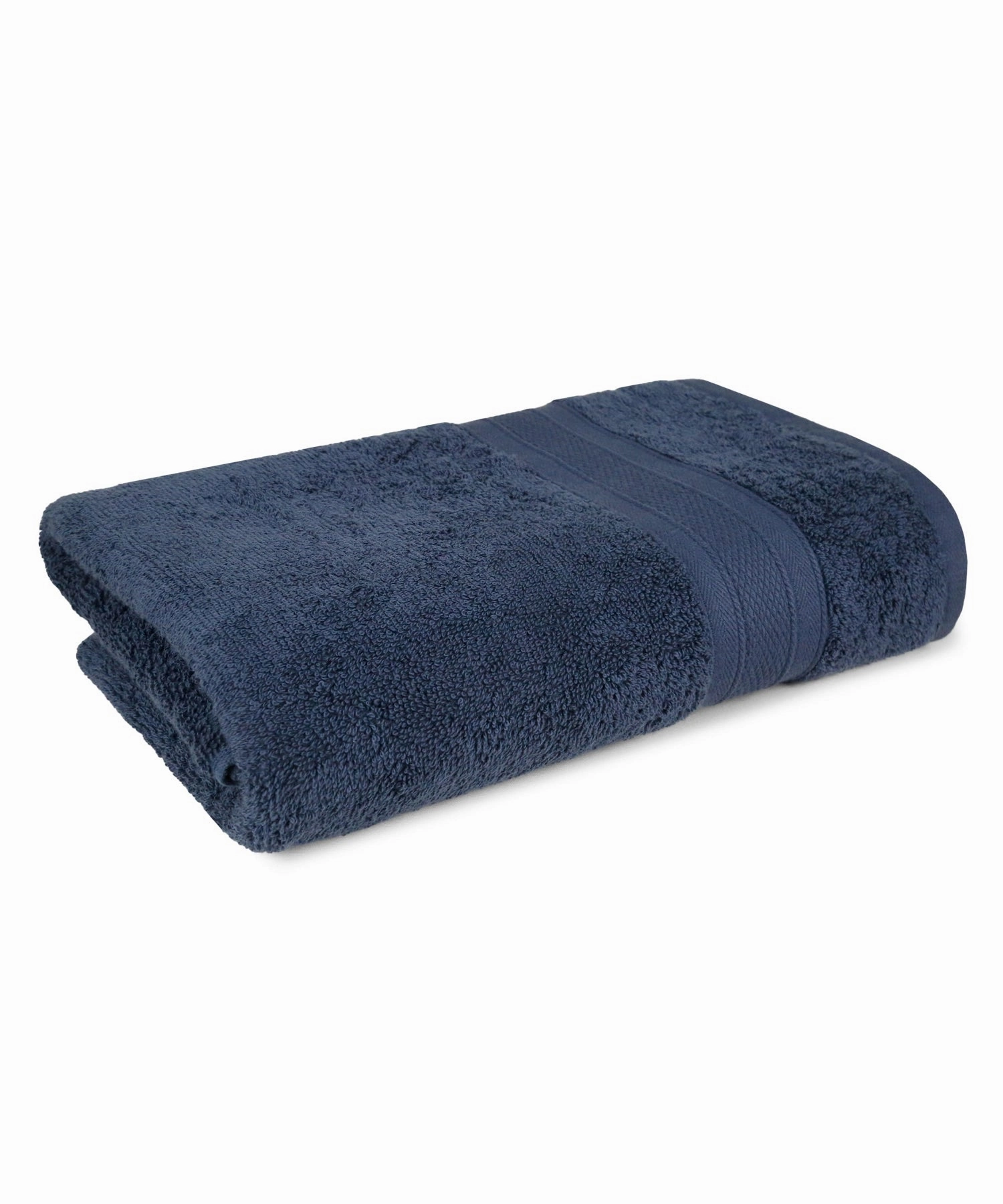 Soft Comfort Navy Air Rich Technology Bath Towel, 100% Cotton, 509 GSM, Blue