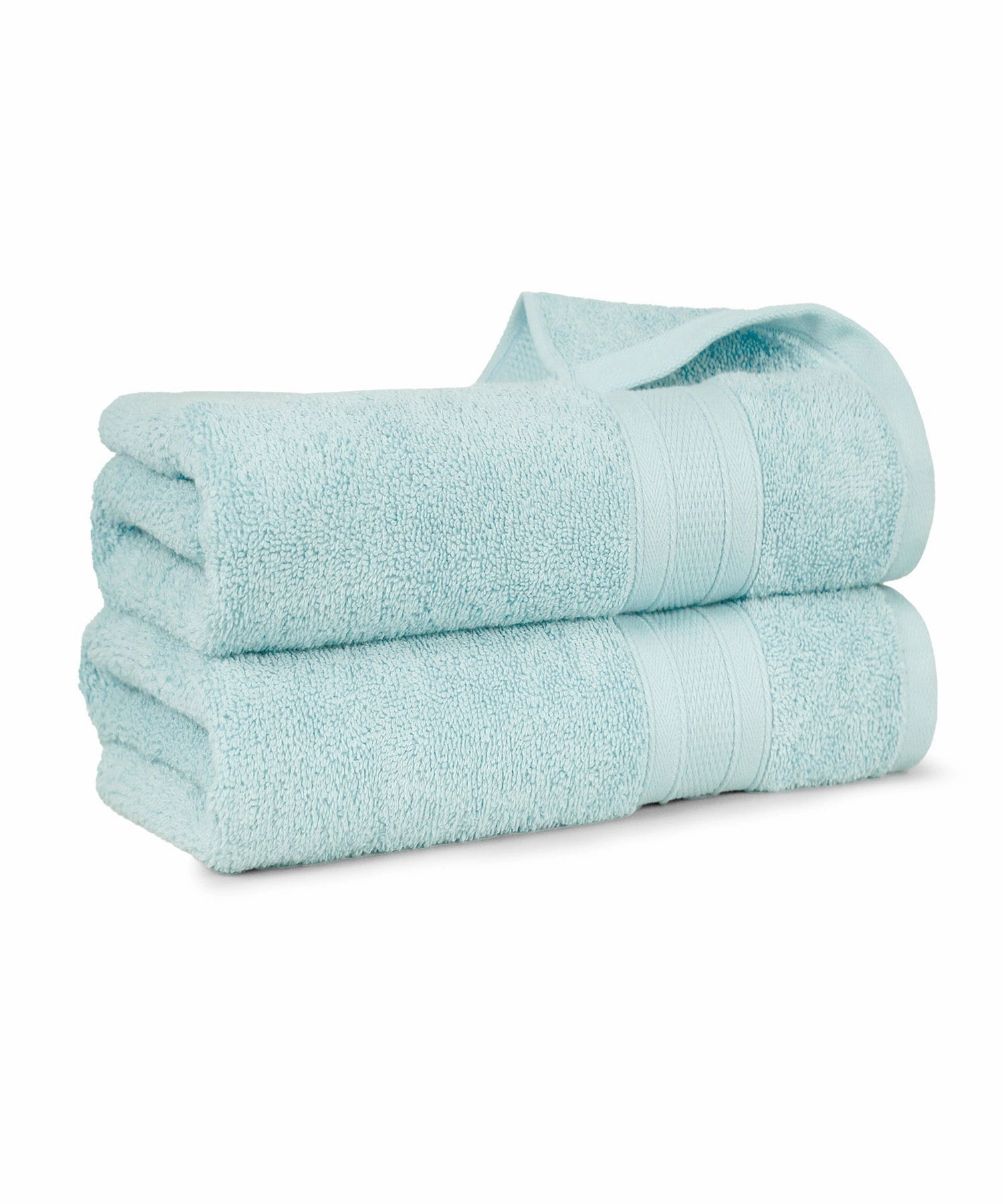 Soft Comfort Nile Blue Air Rich Technology 2Pc Bath Towel, 100% Cotton, 509 GSM, Blue