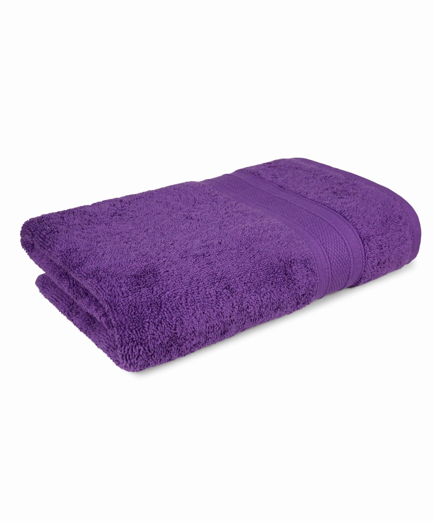 Soft Comfort Plum Air Rich Technology Bath Towel, 100% Cotton, 509 GSM, Purple
