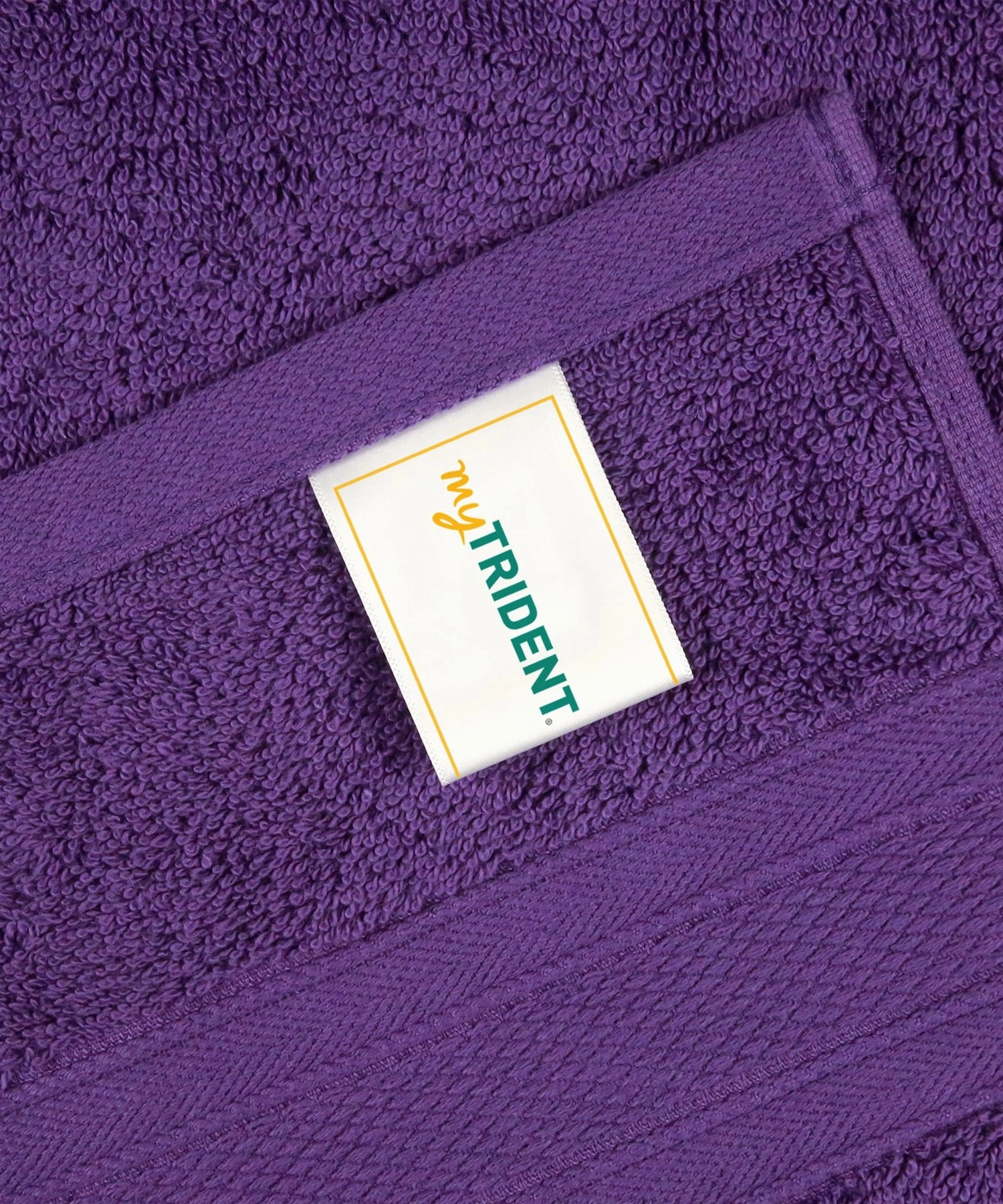 Soft Comfort Plum Air Rich Technology Bath Towel, 100% Cotton, 509 GSM, Purple