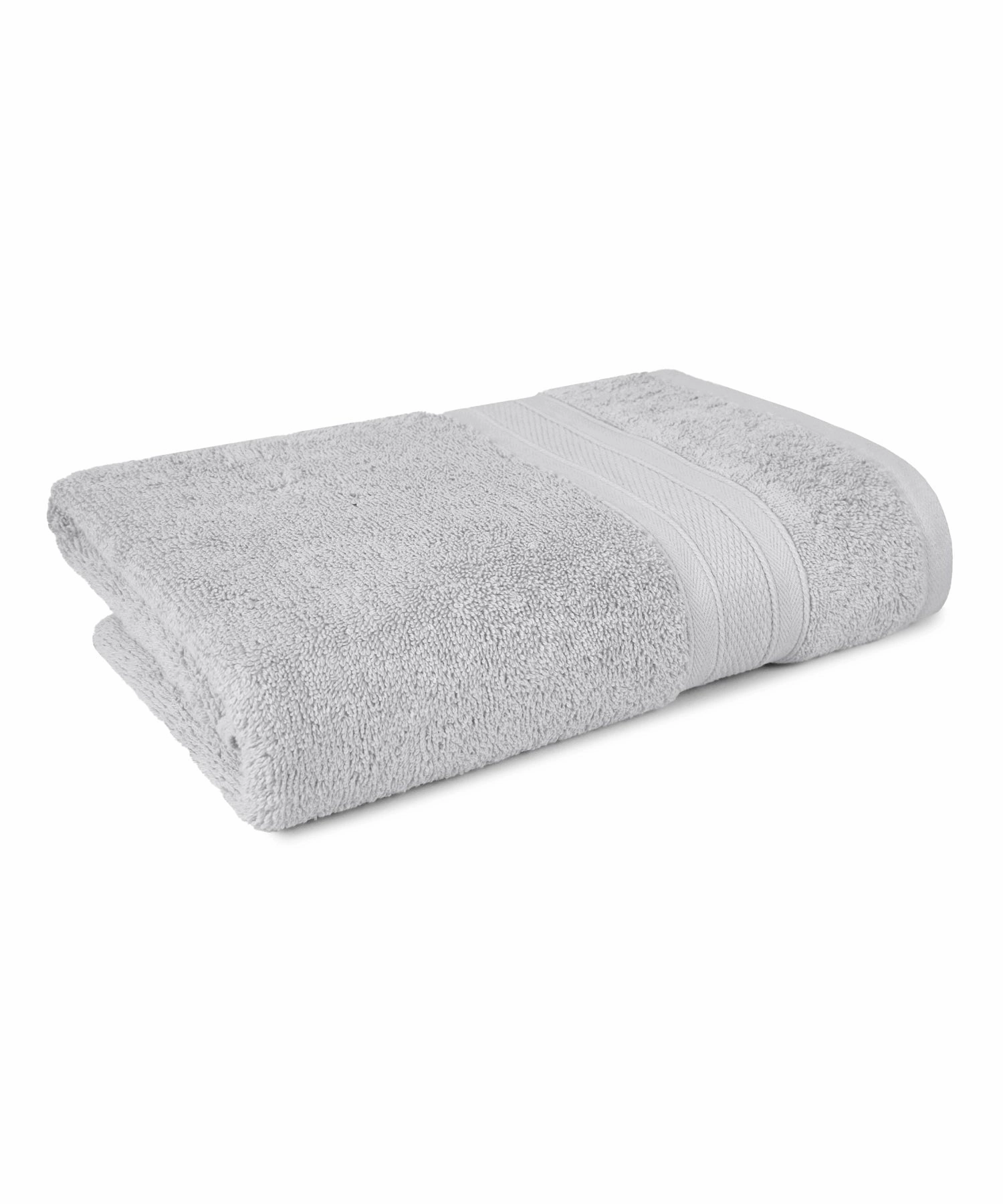 Soft Comfort Silver Air Rich Technology Bath Towel, 100% Cotton, 509 GSM, Grey