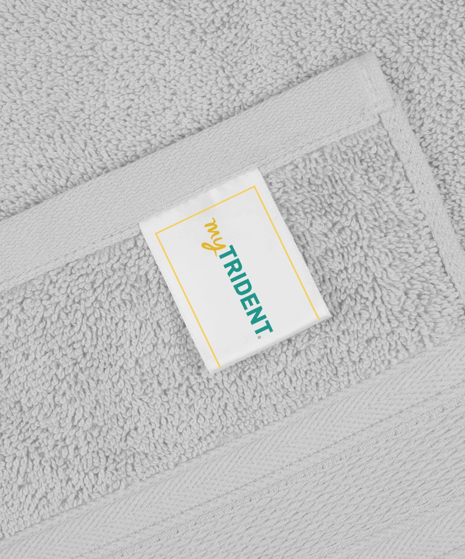 Soft Comfort Silver Air Rich Technology Bath Towel, 100% Cotton, 509 GSM, Grey
