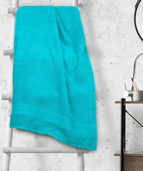 Soft Comfort Teal Air Rich Technology Bath Towel, 100% Cotton, 509 GSM, Blue bath towels,soft towels,bathroom textiles