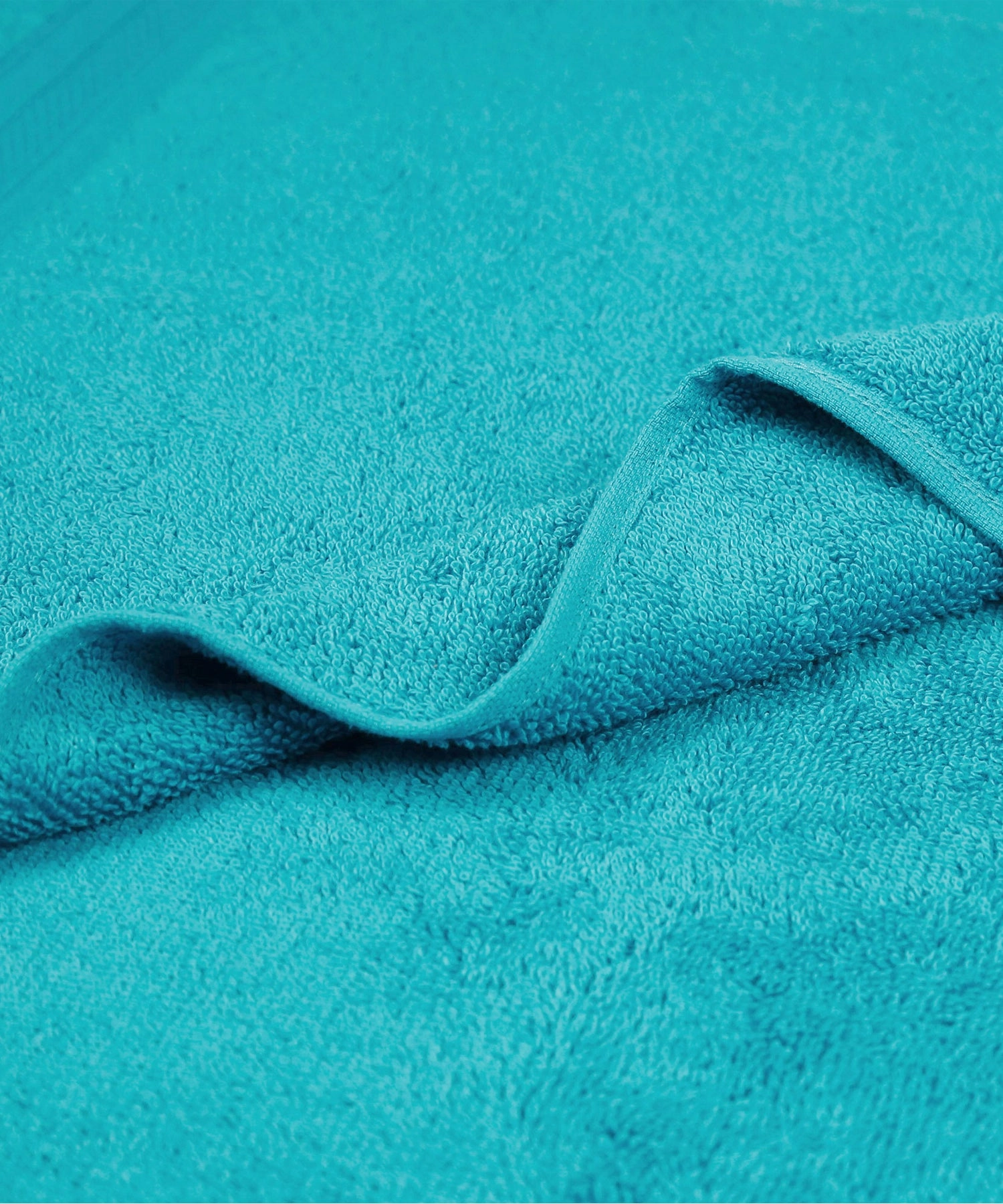Soft Comfort Teal Air Rich Technology Bath Towel, 100% Cotton, 509 GSM, Blue