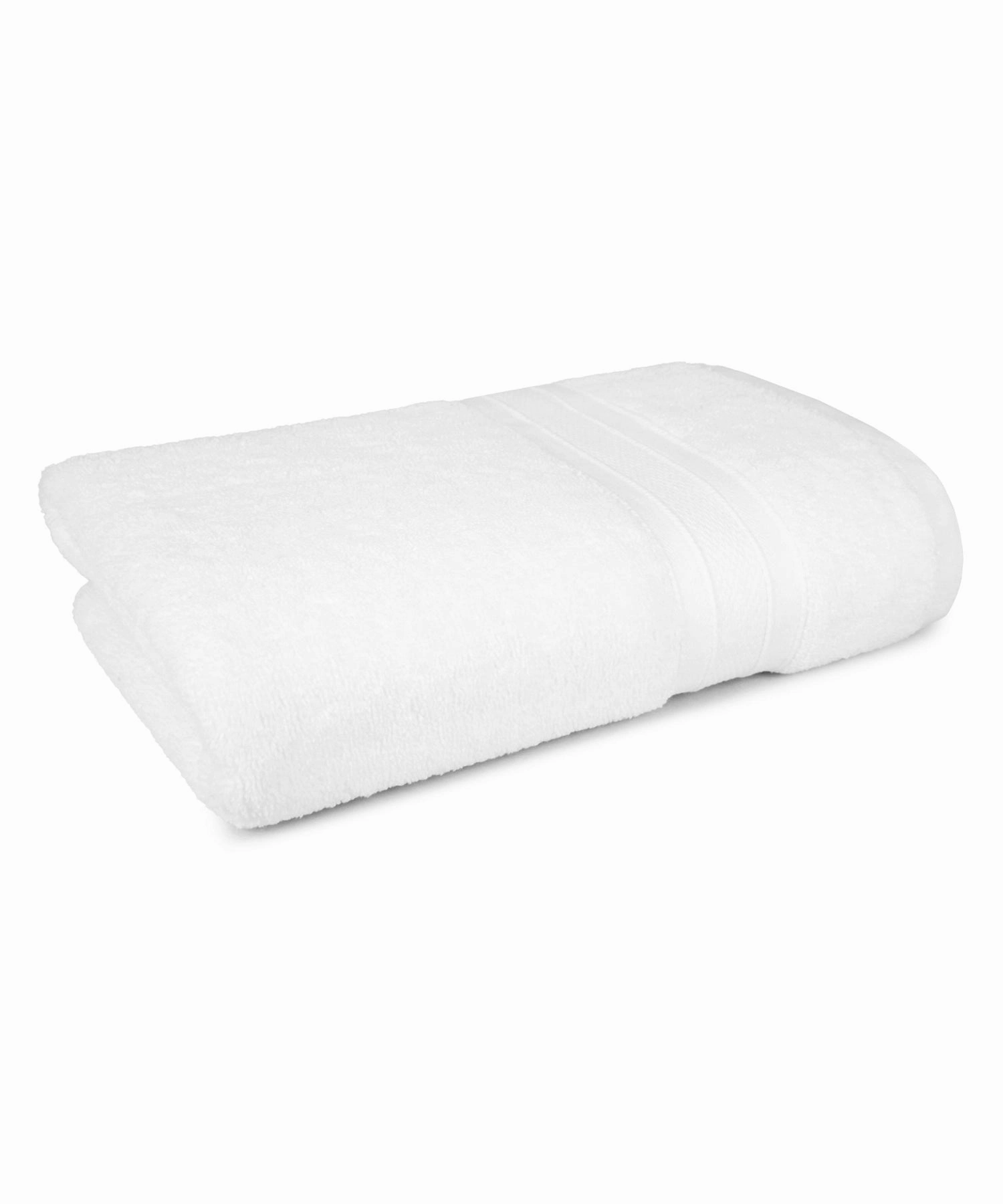Soft Comfort White Air Rich Technology Bath Towel, 100% Cotton, 509 GSM, White