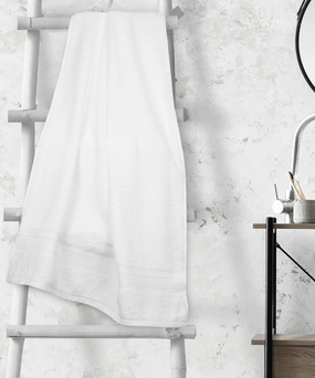 Soft Comfort White Air Rich Technology Bath Towel, 100% Cotton, 509 GSM, White bath towels,soft towels,bathroom textiles