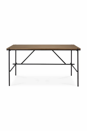 Solid Teak Desk | Ethnicraft Oscar desk,home desk,workstation