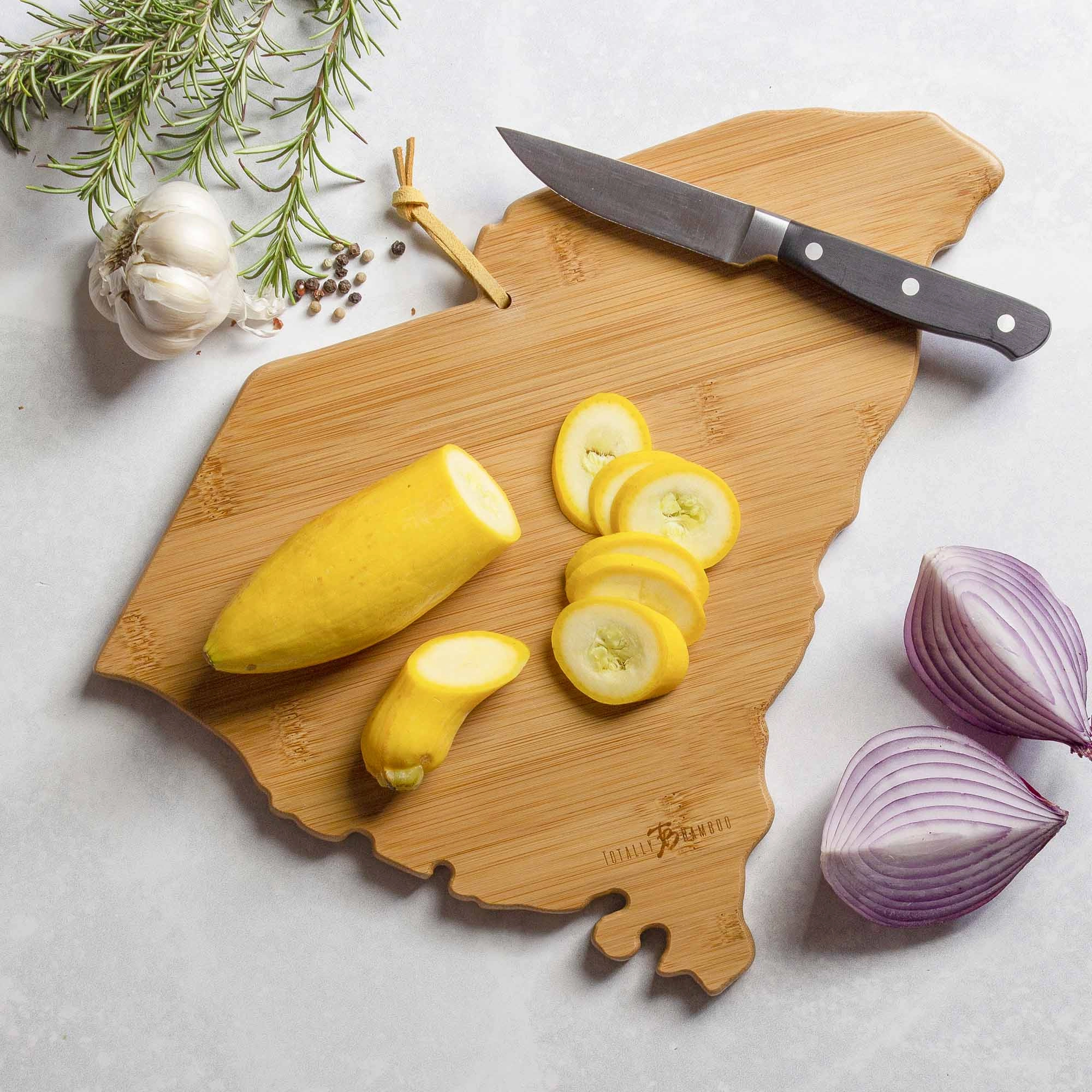South Carolina Cutting Board with Artwork by Fish Kiss