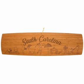 South Carolina Engraved XL Charcuterie Board, 30" x 8-1/2" cutting board,chopping board,kitchen tools