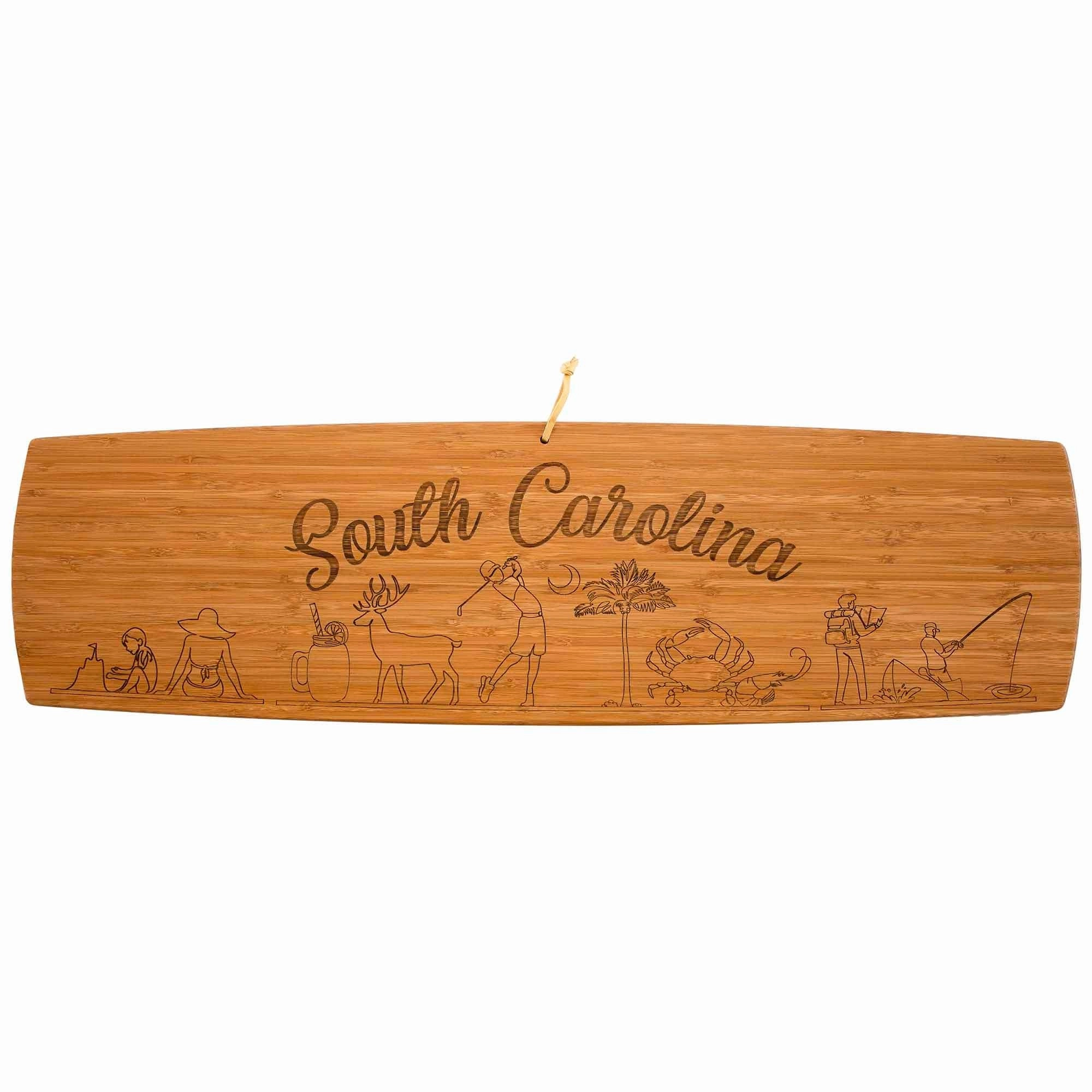 South Carolina Engraved XL Charcuterie Board, 30" x 8-1/2" cutting board,chopping board,kitchen tools