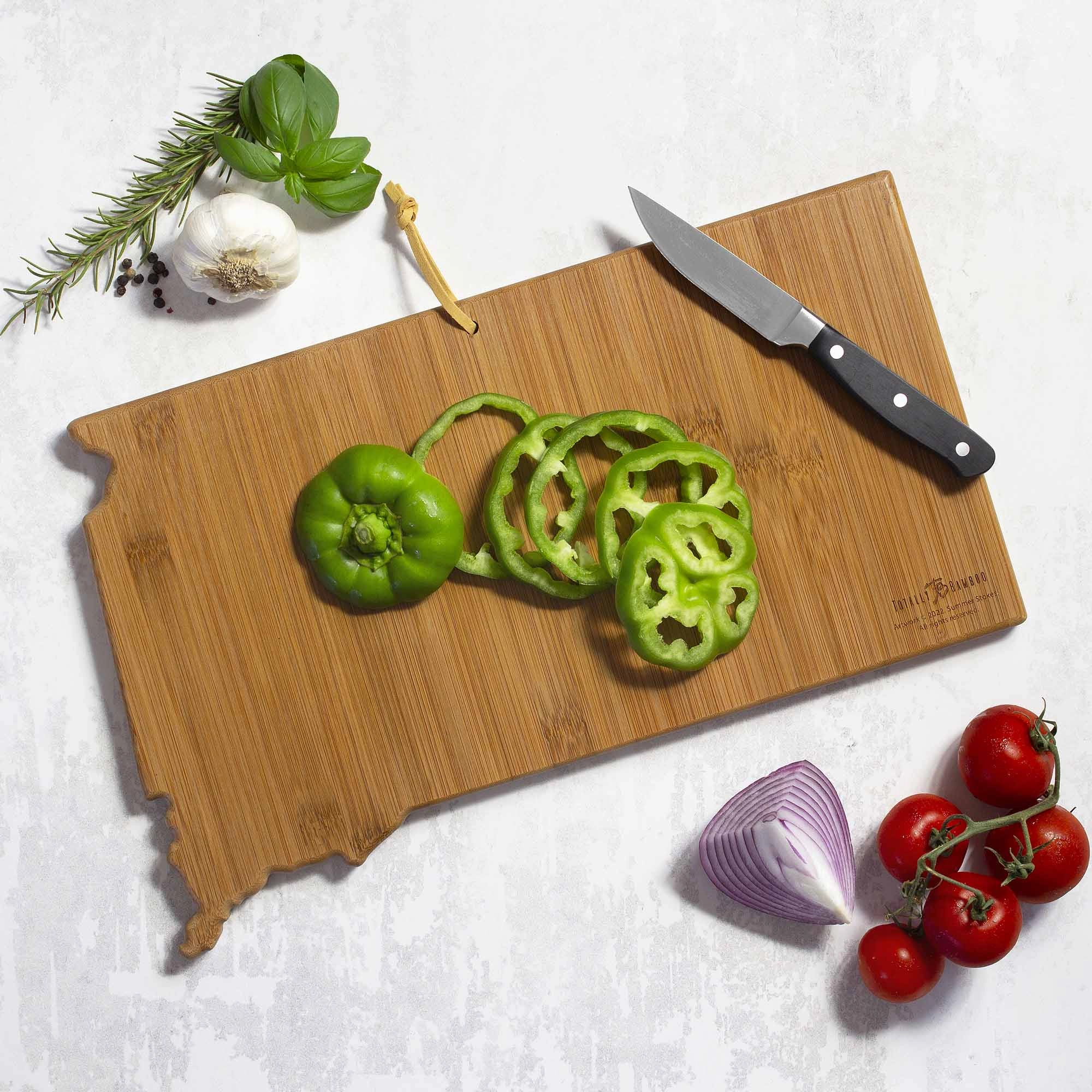 South Dakota Cutting Board with Artwork by Summer Stokes