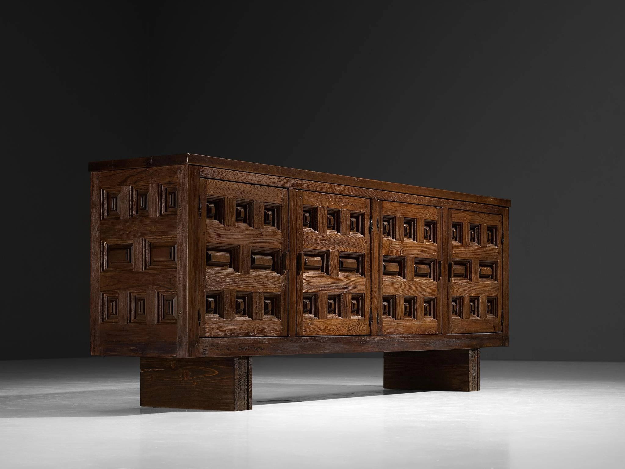 Spanish Sideboard in Stained Pine