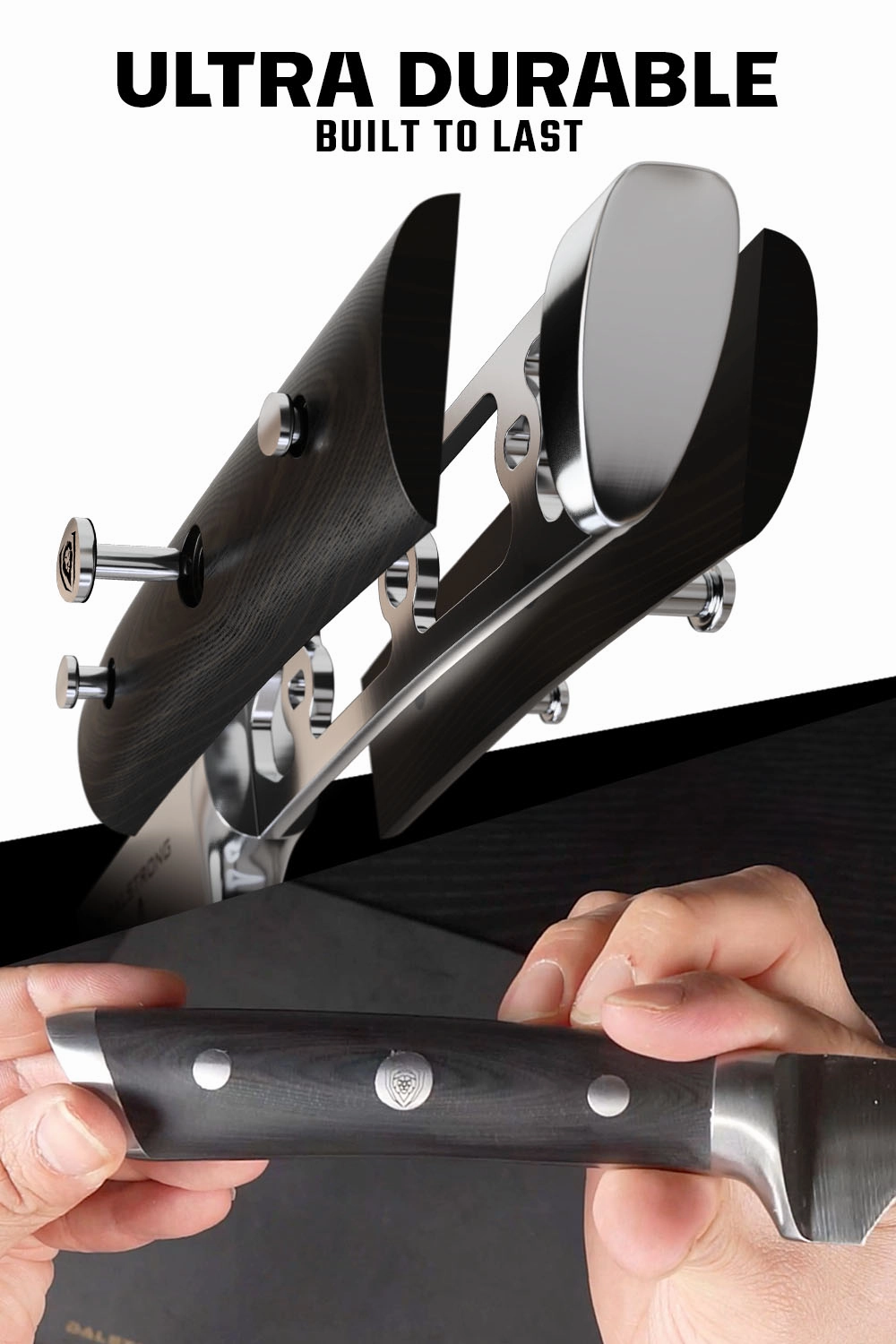 Spanish Style Meat & Ham Slicer 12" | Gladiator Series | NSF Certified | Dalstrong 