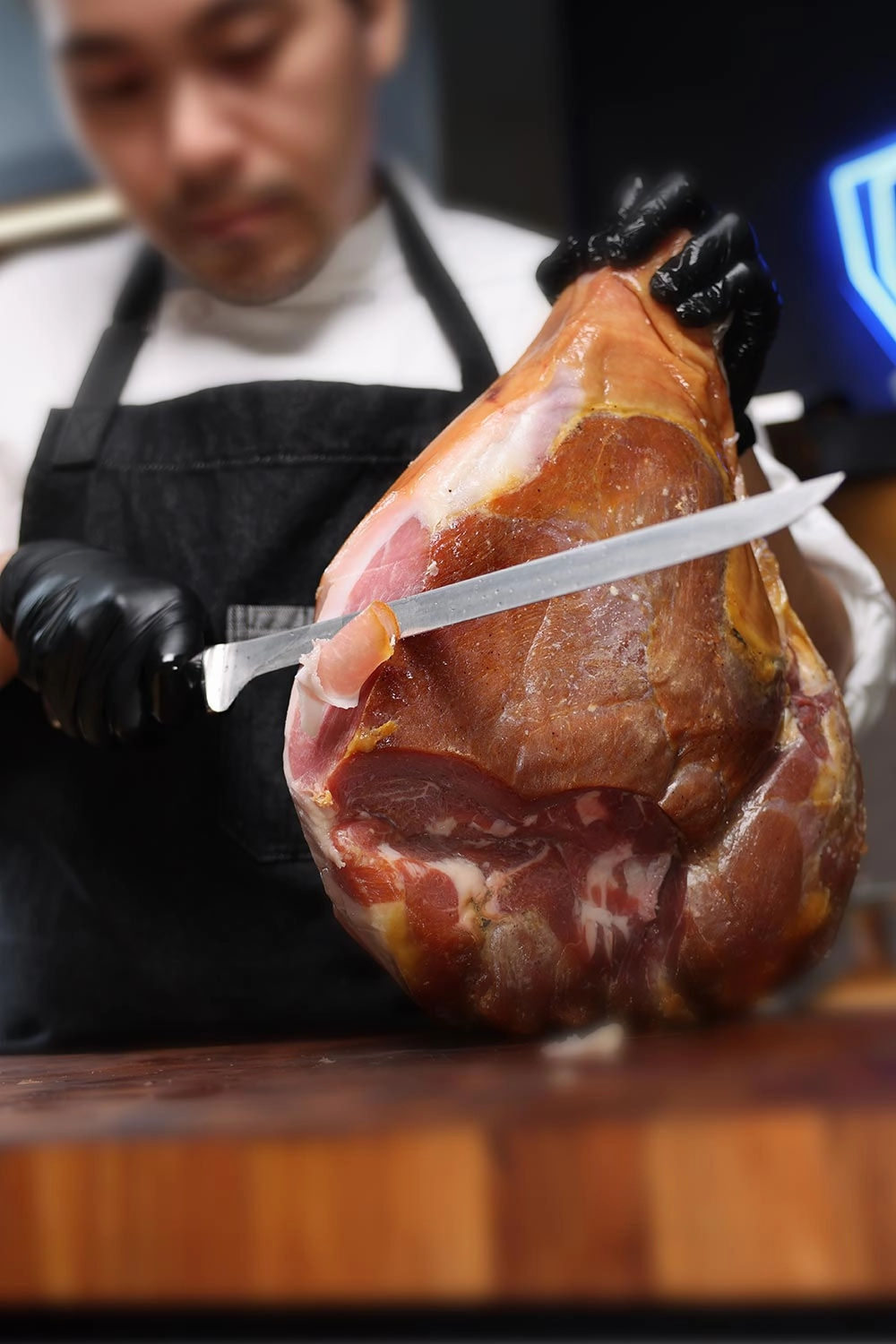 Spanish Style Meat & Ham Slicer 12" | Gladiator Series | NSF Certified | Dalstrong 