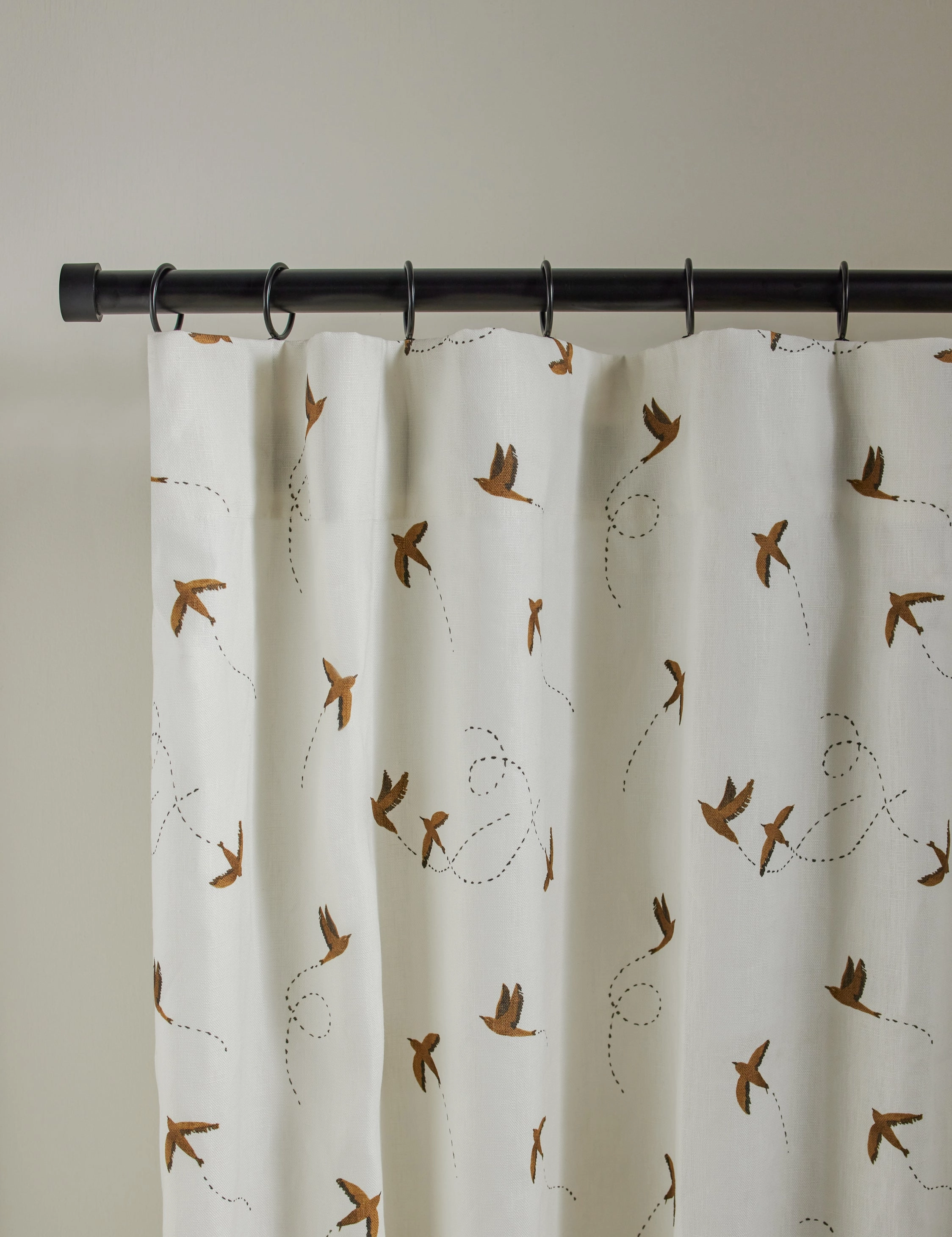 Sparrow Linen Curtain Panel by Rylee   Cru home decor,home accents,interior accessories