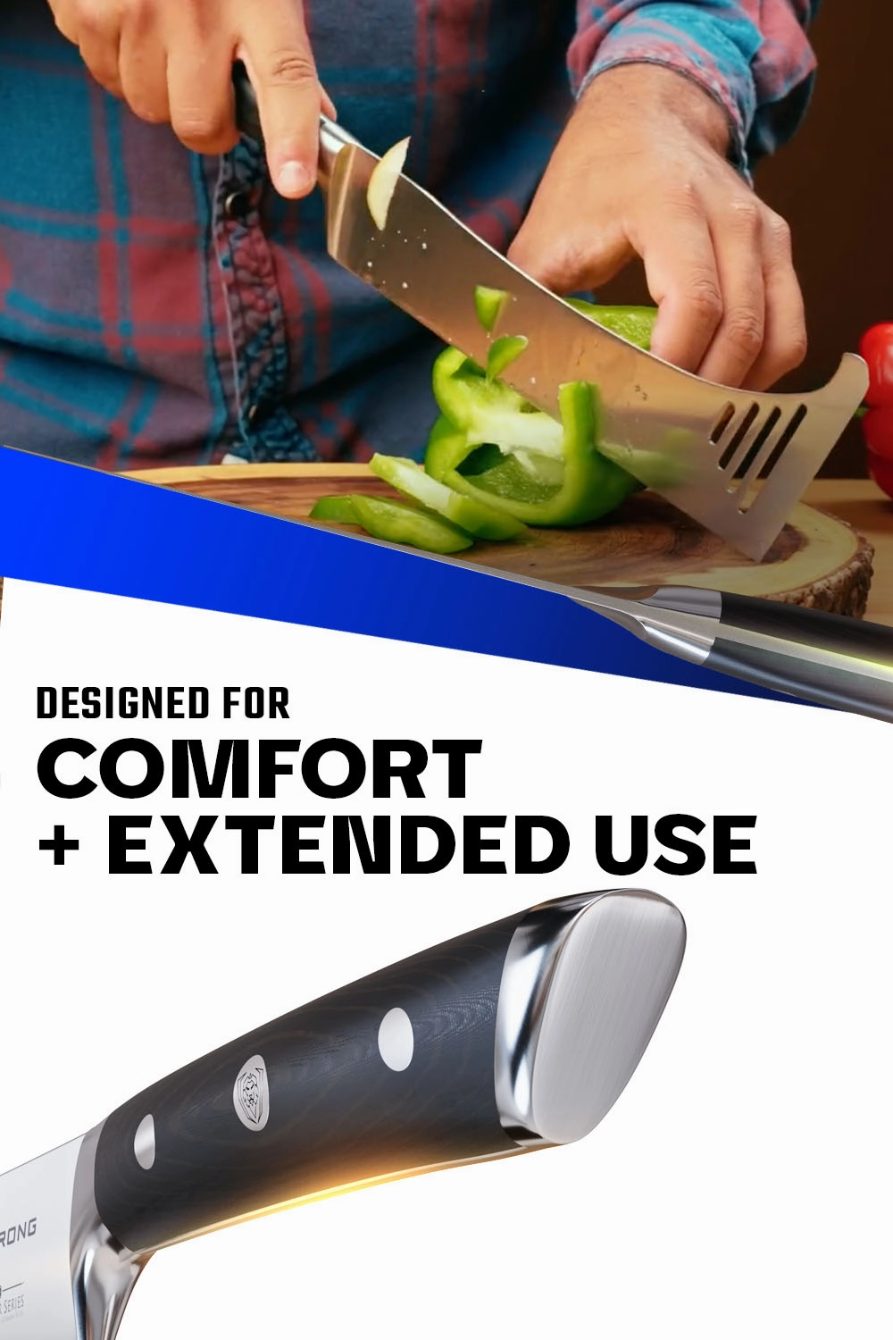 Spatula Knife Hybrid Utensil 8" | Gladiator Series | NSF Certified | Dalstrong 