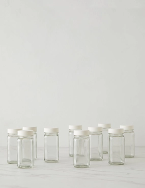 Spice Jars set of 10 by NEAT Method home decor,home accents,interior accessories