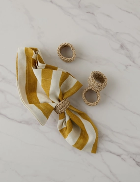 Spiral Napkin Rings (Set of 4) by Tallo de Olivo home decor,home accents,interior accessories