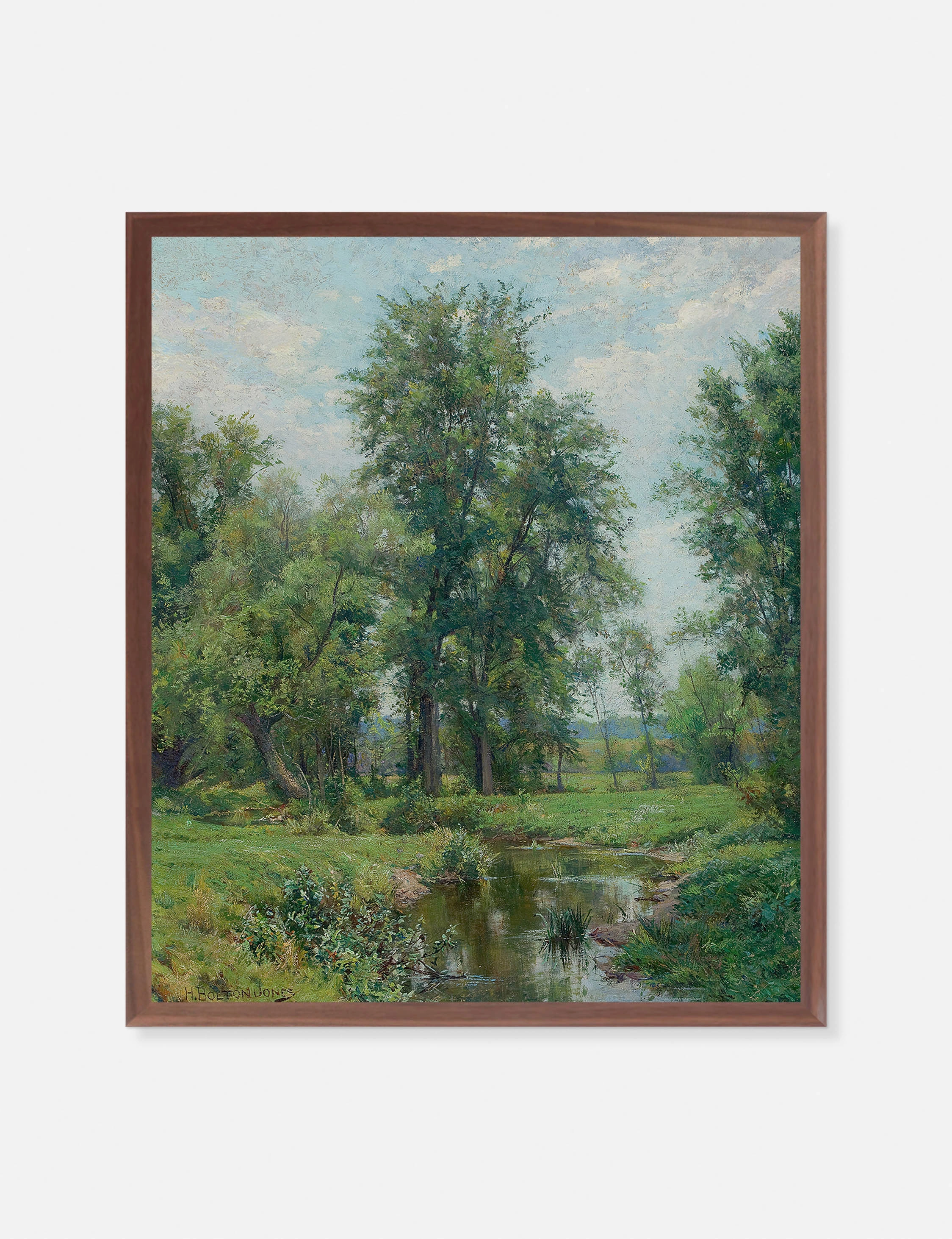 Springtime in Old Lyme, Connecticut Print by Hugh Bolton Jones