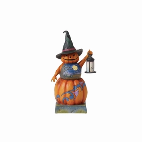 Stacked Pumpkin Witch figurines,decorative figurines,home accents