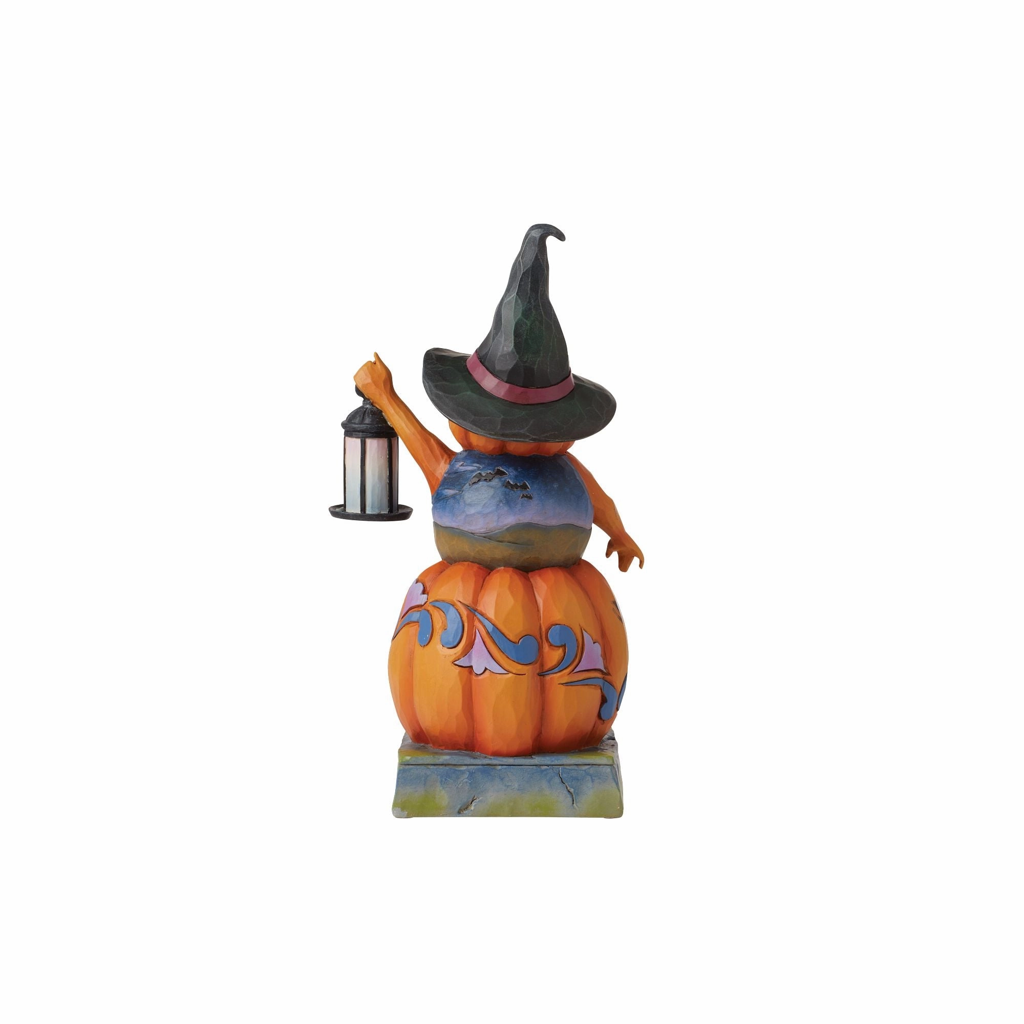 Stacked Pumpkin Witch