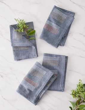 Stacks Napkins (Set of 4) by Minna home decor,home accents,interior accessories