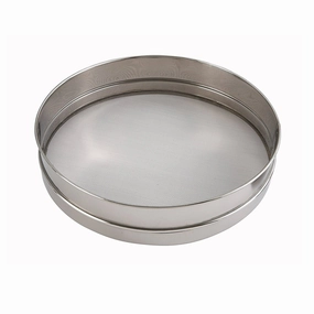 Stainless Steel Rim & Mesh Sieve, 14" baking tools,cake baking,kitchen gadgets