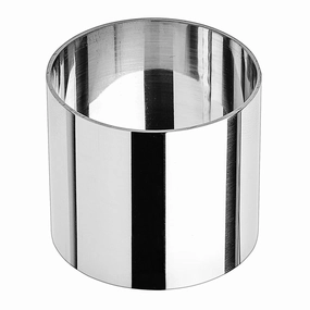 Stainless Steel Round Mold, 2" x 1-3/4" baking tools,cake baking,kitchen gadgets