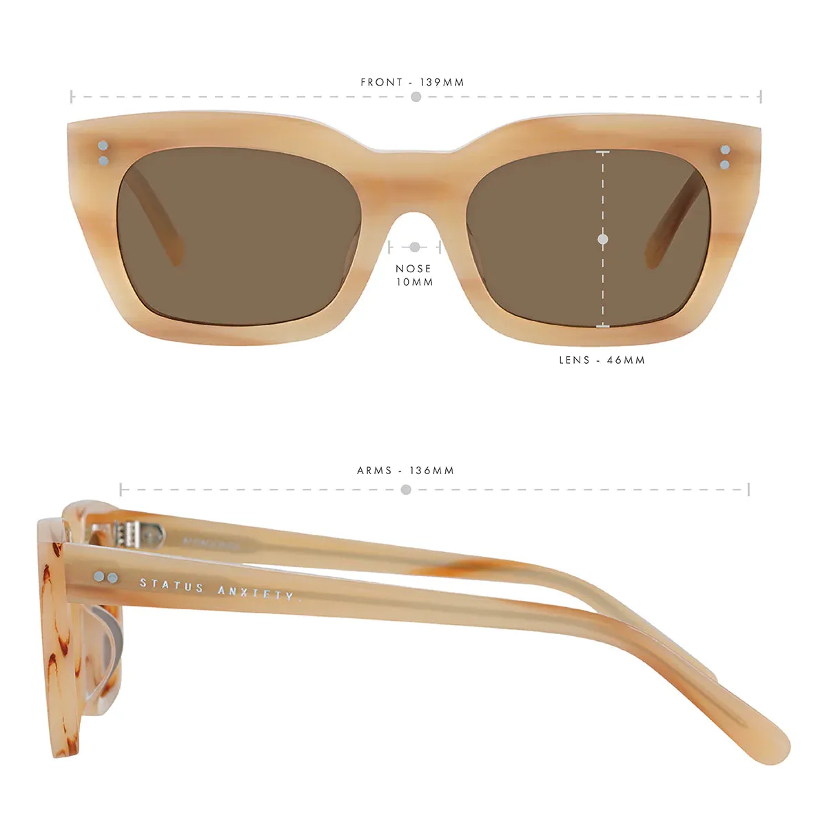 Status Anxiety Antagonist Blonde Sunglasses_Status-Anxiety