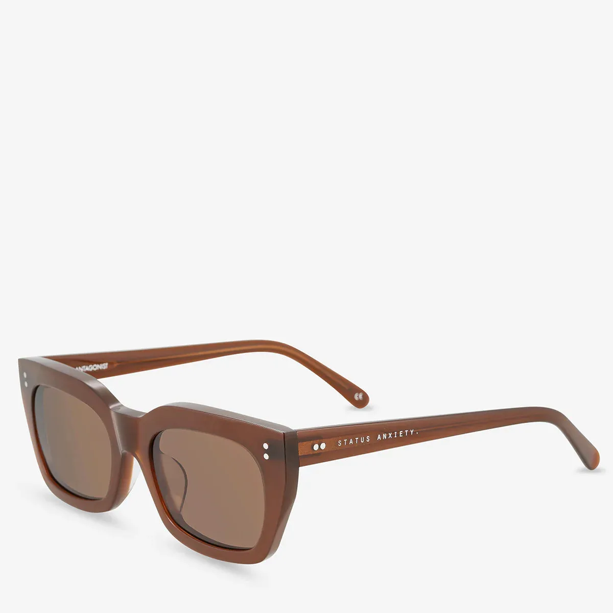 Status Anxiety Antagonist Brown Sunglasses_Status-Anxiety