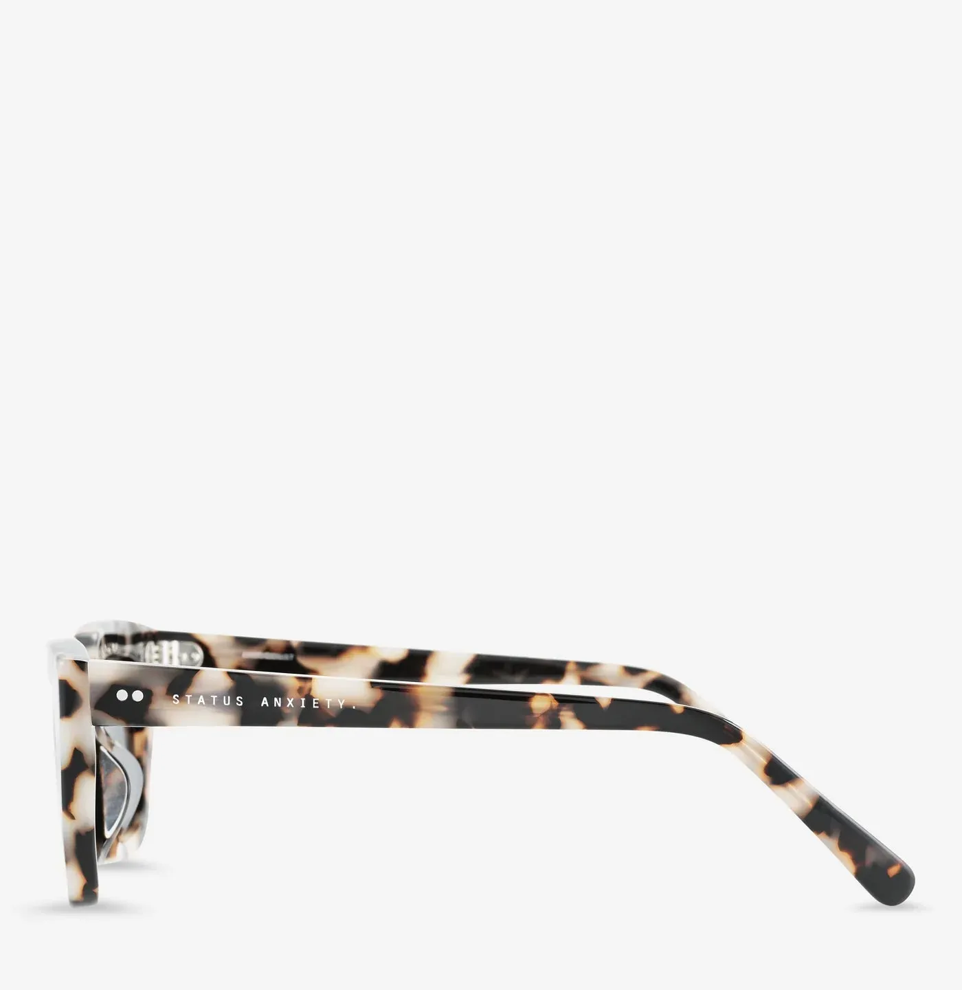 Status Anxiety Antagonist White Tort Sunglasses_Status-Anxiety