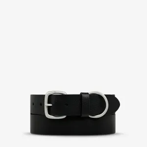Status Anxiety Disarm Black/Silver Belt Belts_Status-Anxiety