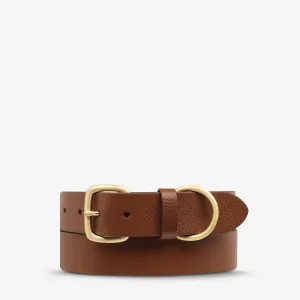 Status Anxiety Disarm Tan/Gold Belt Belts_Status-Anxiety