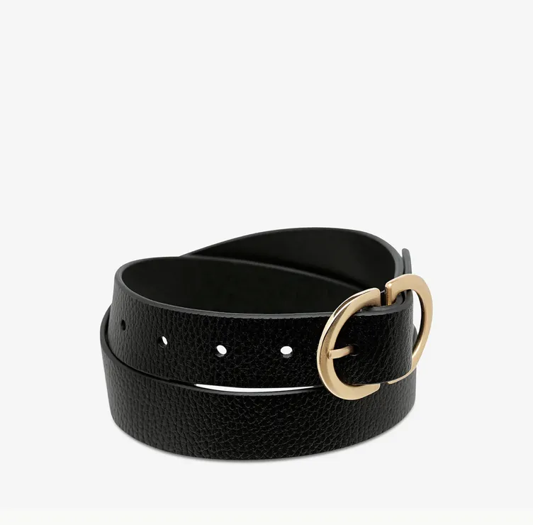 Status Anxiety In Reverse Belt  BLK/GOLD Belts_Status-Anxiety