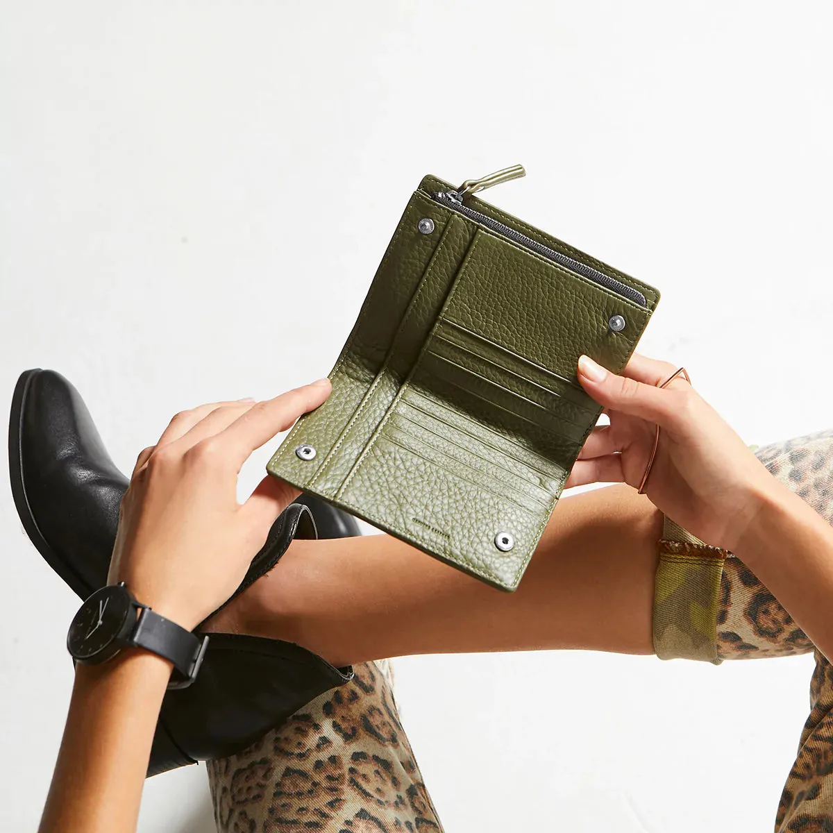 Status Anxiety Insurgency Khaki Wallets_Status-Anxiety