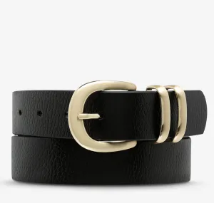 Status Anxiety Let It Be BLK/GOLD Belts_Status-Anxiety